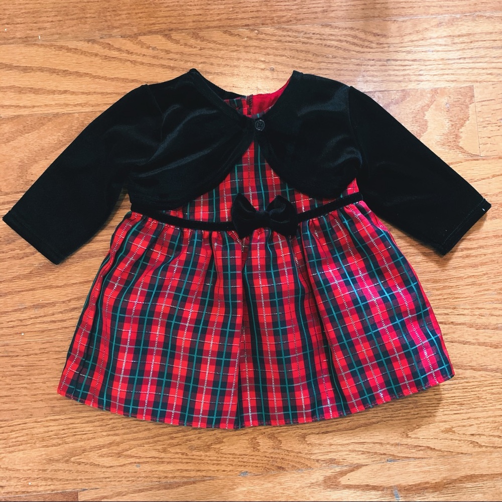 Holiday Dress For Baby Girl Size 0-3 MONTHS